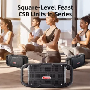 120W High-power Wireless Speaker with Four Speakers for Powerful Stereo Playback , IPX6 Waterproof TF Card.U Disk and AUX Audio
