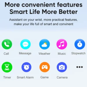 SENBONO S53 Lady Smart Watch Answer Call Sports Fitness tracker Fashion Music Control Women Smartwatch for Android IOS