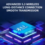 Cyboris F29 120W RGB Colorful Outdoor Wireless 5.3 Ipx7 Waterproof Speaker Deep Bass