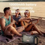 120W High-power Wireless Speaker with Four Speakers for Powerful Stereo Playback , IPX6 Waterproof TF Card.U Disk and AUX Audio