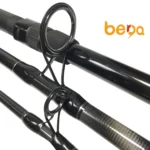 Black Carbon Fishing 3 Section Fishing Rod Surf Rod Fishing EVA Handle Red Rod