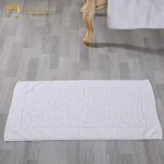 JR341 Hotel Bathroom Cotton Non-slip Foot Towel Bath Mat