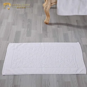 JR341 Hotel Bathroom Cotton Non-slip Foot Towel Bath Mat