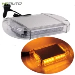 Car Truck Snow Plow Amber Yellow Warning Directional Lightbar Flashing Emergency LED Strobe Light Flasher