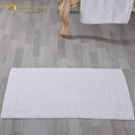 JR341 Hotel Bathroom Cotton Non-slip Foot Towel Bath Mat