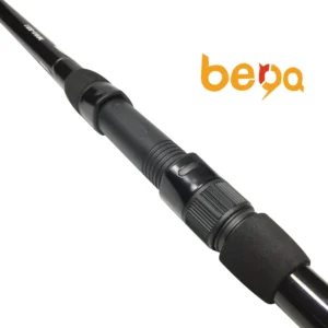Black Carbon Fishing 3 Section Fishing Rod Surf Rod Fishing EVA Handle Red Rod