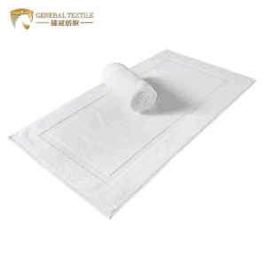 JR341 Hotel Bathroom Cotton Non-slip Foot Towel Bath Mat