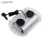 Car Truck Snow Plow Amber Yellow Warning Directional Lightbar Flashing Emergency LED Strobe Light Flasher