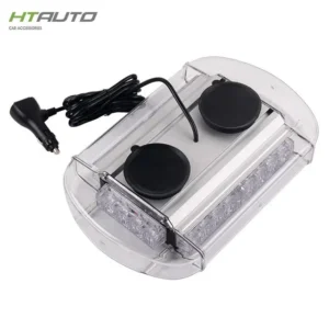 Car Truck Snow Plow Amber Yellow Warning Directional Lightbar Flashing Emergency LED Strobe Light Flasher