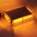 Car Truck Snow Plow Amber Yellow Warning Directional Lightbar Flashing Emergency LED Strobe Light Flasher