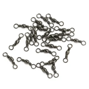 High Strength Barrel Rolling Stainless Steel Fishing Snap Swivel