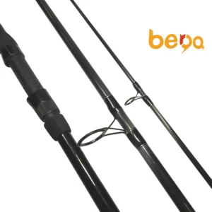 Black Carbon Fishing 3 Section Fishing Rod Surf Rod Fishing EVA Handle Red Rod