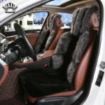 Fuzzy Faux Sheepskin Car Seat Covers for toyota sienna  ford Peugeout