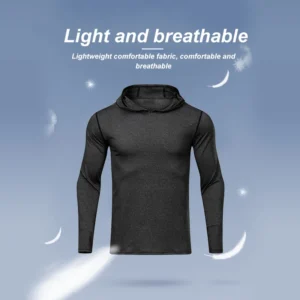 Sportswear Men Gym Hoodies Outdoor Running Tops Training & Jogging Hoodies Sweatshirt Sportswear Fitness Wear