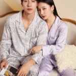 High quality Robe Zebra Print Long Pants Viscose Pajamas Pyjamas Silk Sleepwear Women Nightwear Luxury Pyjamas