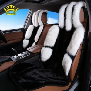 Fuzzy Faux Sheepskin Car Seat Covers for toyota sienna  ford Peugeot