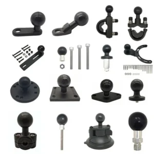 Bike Phone Holder Motorcycle Screw M6 Ball Joint Phone Accessories Holder Rearview Mirror Adjustable Mobile Phone Stand for Ram