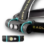 20w Multi-function Strong Light Portable Headlight Compact Usb Charging 6-speed Aluminum Alloy 800 Lumen Mini Head Lamp