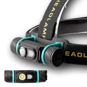 20w Multi-function Strong Light Portable Headlight Compact Usb Charging 6-speed Aluminum Alloy 800 Lumen Mini Head Lamp