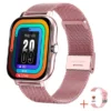 10 Pink Mesh Strap + Silicone Strap