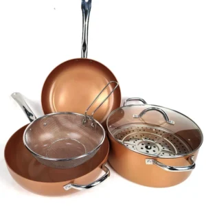 Aluminium Cooking Pan Set Multi Home Cookware Polished Pressure Cooker Kitchen Cooking Sets Cookware Non Stick