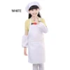 White(Apron+Oversleeve+Hat)