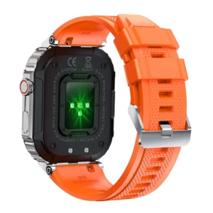 Long-Standby 400 mAh Smartwatch 1.96″ Full-Touch Fitness Watch with BT Calling