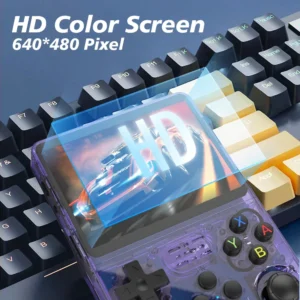 R36S Best Selling Colorful Handheld Mini Retro Game Box 500 in 1 Game Classic Console Video Game Player Boy G5 Console