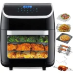 Air Fryer 1700W Digital LCD Touch Control Air Fryer Big Capacity 12L 15L Oil Free Air Fryer Oven