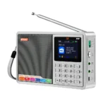 DAB Digital Radio Speaker with TF/SD Music Player Mini USB FM Portable D2 BT 18650 Rechargeable Battery