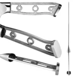 DIY 67-layer Damascus Steel Kitchen Knife Japanese Blade Blank Knives Parts EDC Cooking Knife Meat Sushi Cutter Without Handle