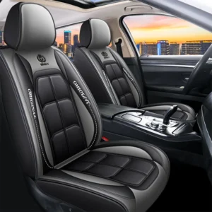 All Inclusive  Cover Full Leather Car Seat Cushion Single Seat Driver and Passenger Seat Cover All Season Universal Pad