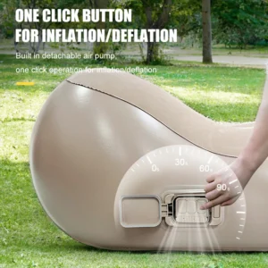 Automatic Inflation Ergonomic Design Outdoor Lazy Sofa Lightweight One Click Portable Couch