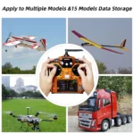 Radiolink AT10II 12 Channel Rc Controller and Receiver for RC Truck and Fishing Boat DSSS&FHSS for RC Drone