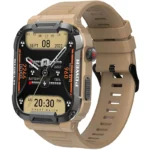 1.85 HD Large Screen Outdoor Design IP68 Waterproof Mud Proof Body Temperature Monitor High Quality Smart Watch MK66