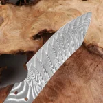 XITUO Utility Fruit Blank Blade 67 Layers Damascus Stainless Steel All Tang Kitchen Knife Paring Blade DIY Handmade Materials