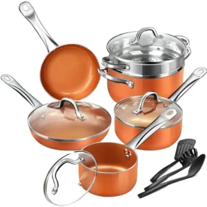 Aluminium Cooking Pan Set Multi Home Cookware Polished Pressure Cooker Kitchen Cooking Sets Cookware Non Stick