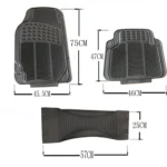 Universal PVC Floor Foot Mats Car Carpet Accessory