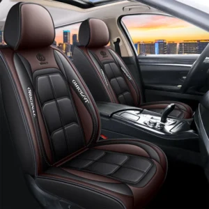 All Inclusive  Cover Full Leather Car Seat Cushion Single Seat Driver and Passenger Seat Cover All Season Universal Pad