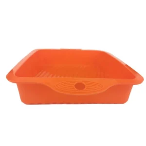 NonStick Square Silicone Cake Mold Pan Toast Bread Brownies Chocolate Pizza Pastry DIY Mould Tray