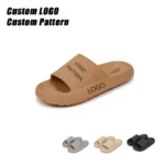 Chancletas Flip Flops  Custom logo Hot Sale Pillow Slides Home Cloud slippers