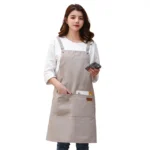 Canvas Apron Thick Canvas Apron With Pockets