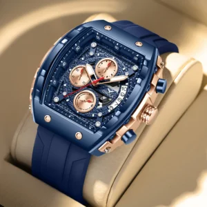 Fashion Sports ONOLA Brand Watch for Men Night Light Quartz Watch