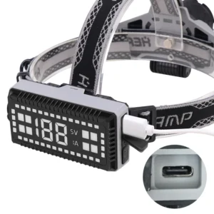 2500 Lumens Led Headlamp XHP99 Zoomable Headlamp USB Rechargeable Headlight Head Lamp by 18650 Battery for Fishing Hunting