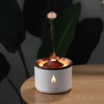 Flame Diffuser Jellyfish Volcano Diffuser Portable Flame Vulcano Humidifier Diffuser Volcano Humidifier
