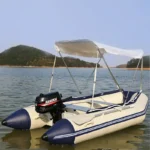 2.3-4.0m Assault Boat Anti-collision Thickening Laminated Inflatable Boat Fishing Rubber Boat With Aluminum Floor