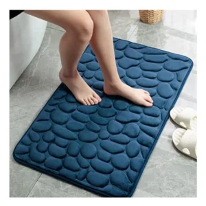 High Quality Soft White Faux Fur Rug Living Room Shaggy Rug Carpet Stone Embossed Bathroom Bath Mat
