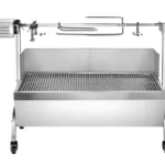 Mini Portable Camping Roast Lamb Leg Chicken Duck and Fish Barbecue Furnace Electric Rotary Doner Kebab BBQ Grills Machine