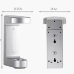 Hand Press Soap Dispenser Bottles Wall Mount Shower Liquid Soap Dispenser