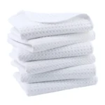 400GSM Polyester Sublimation Blank Plain Waffle Kitchen Tea Towel Hand Towel for Heat Press Printing